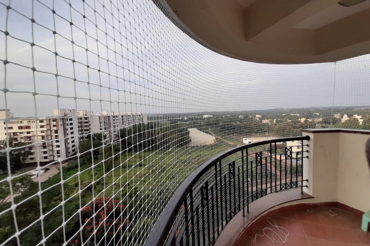 Balcony Safety Nets for Children and Pets Bhubaneswar