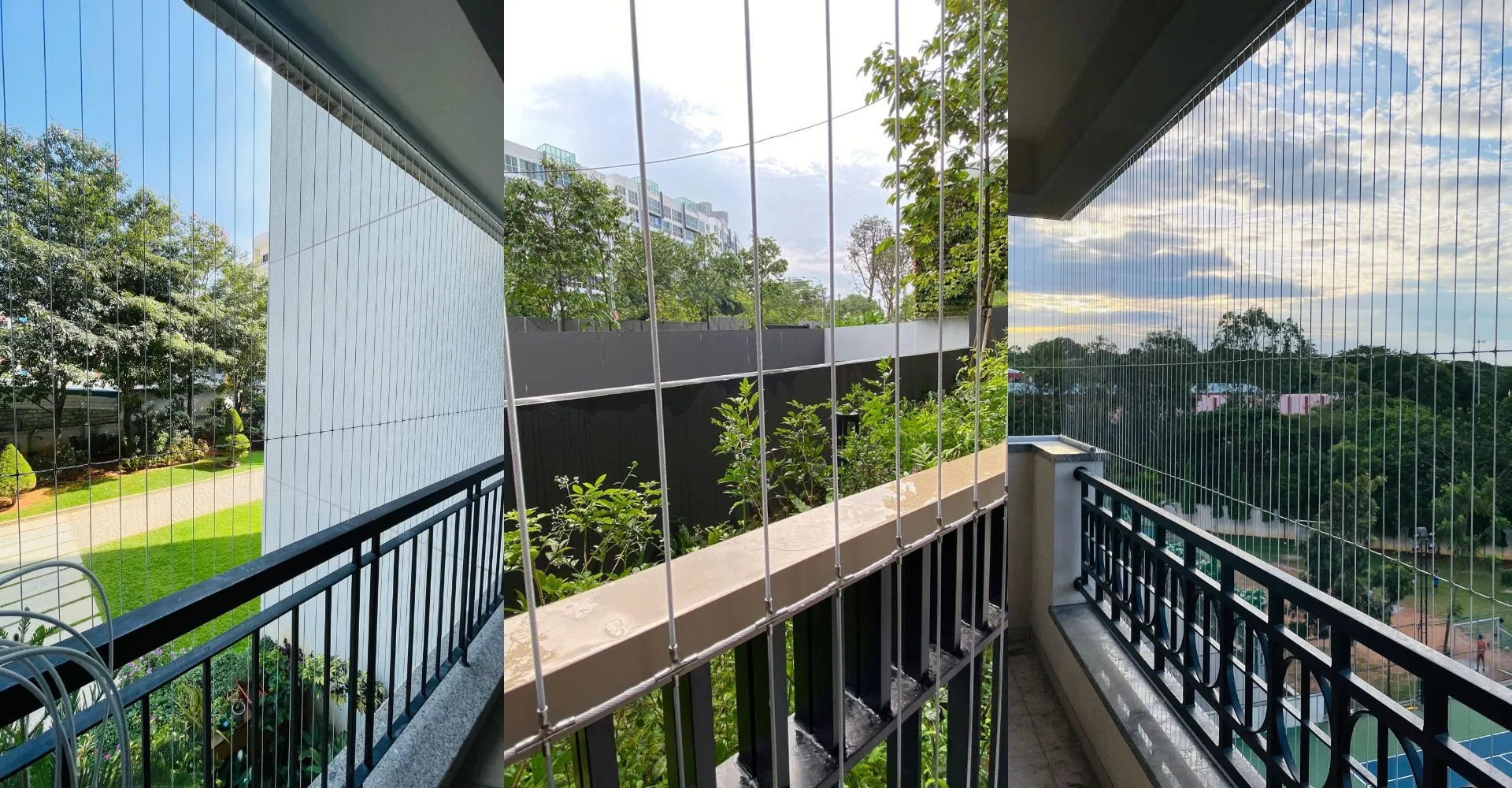 Invisible Grill for Balcony Bhubaneswar