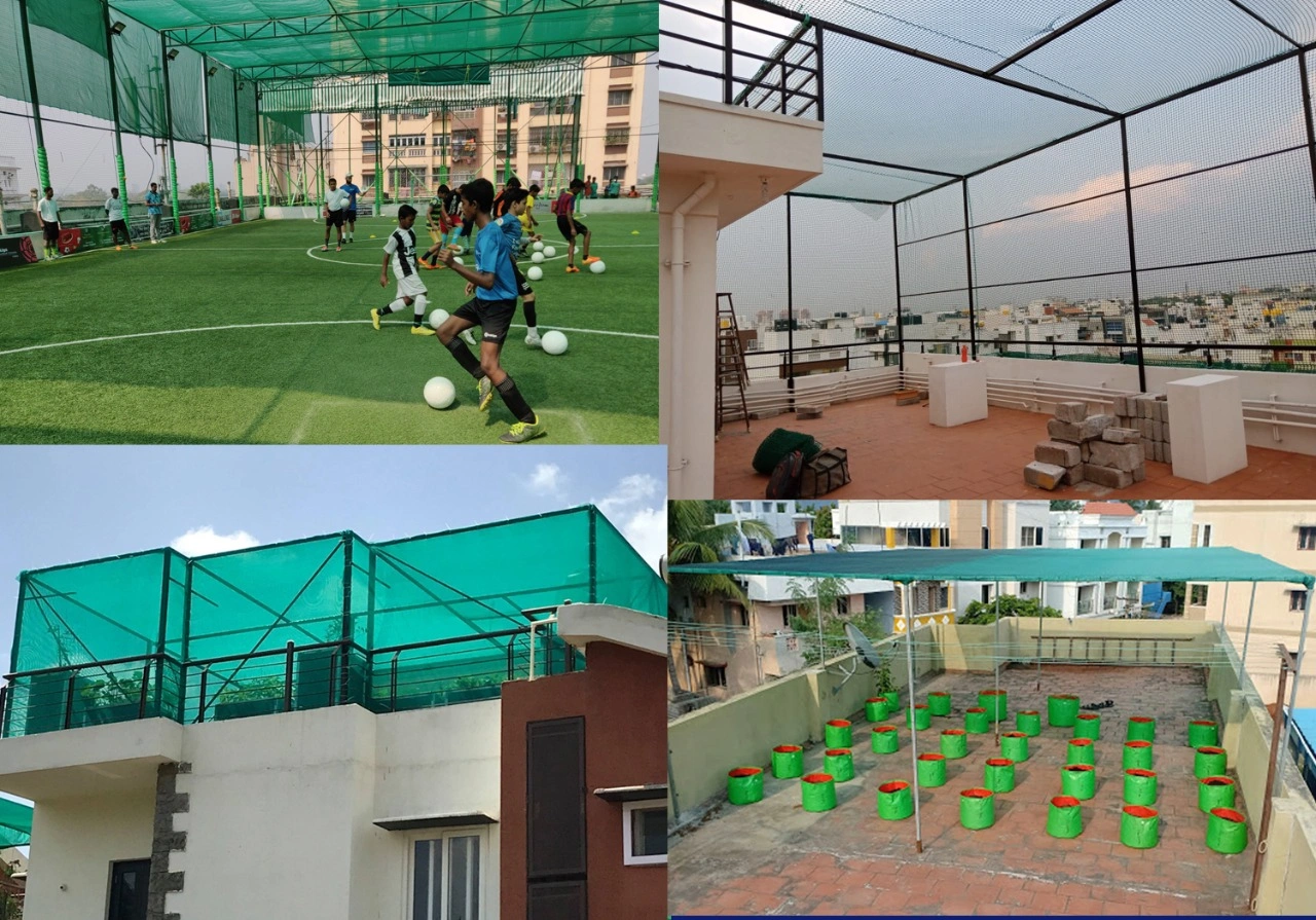 Terrace Cricket Nets Bhubaneswar